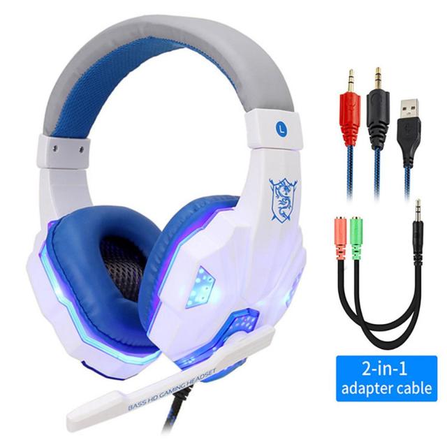 Led Light Wired Gaming Headset Pro