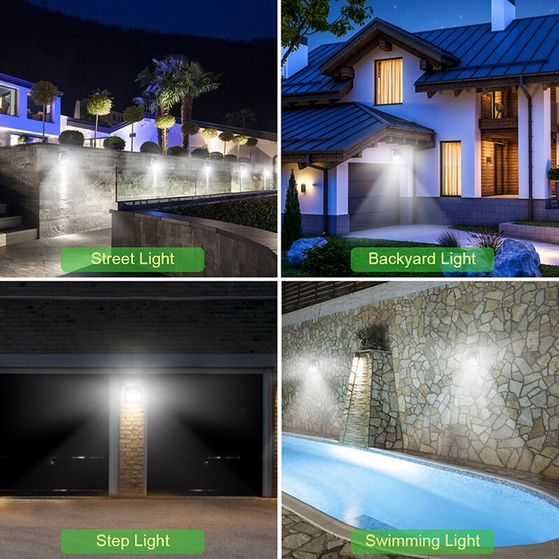 Garden Solar Lamp PIR Motion Sensor LED