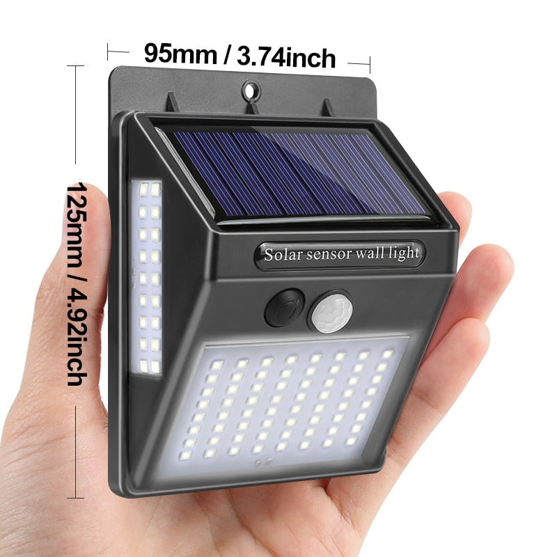 Garden Solar Lamp PIR Motion Sensor LED