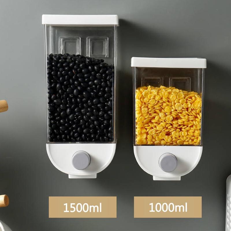 Wall Mounted Multi Grain Jars