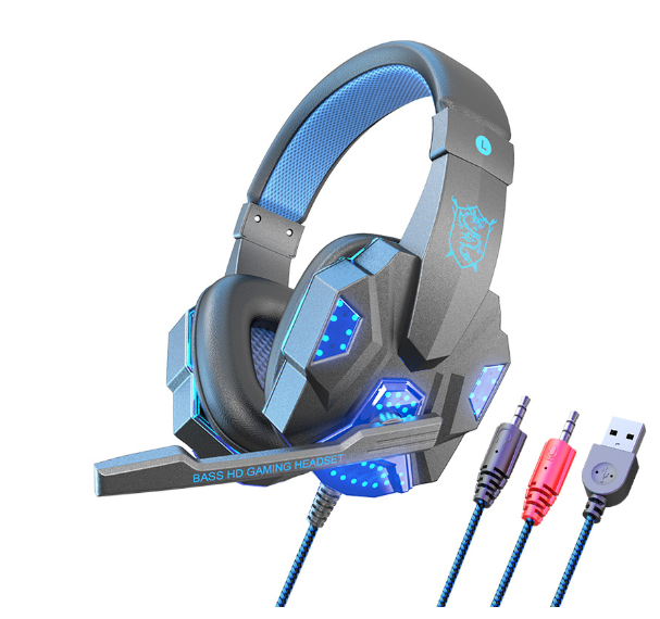 Led Light Wired Gaming Headset Pro