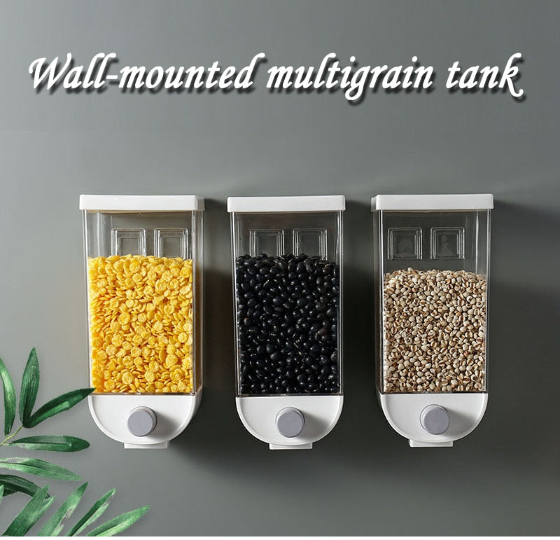 Wall Mounted Multi Grain Jars
