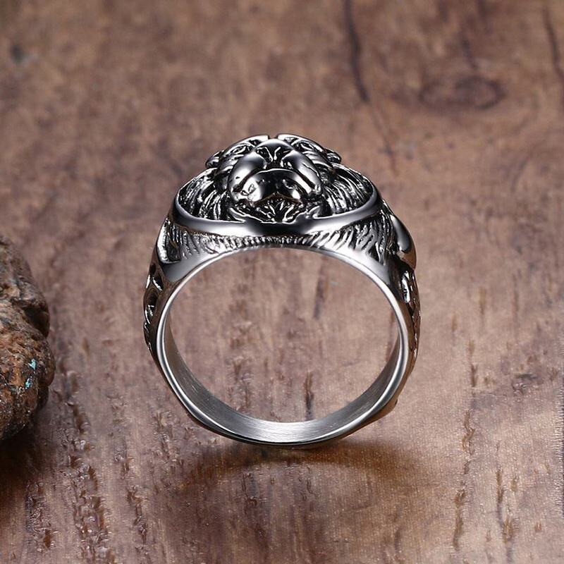 Classic Lion Head Rings