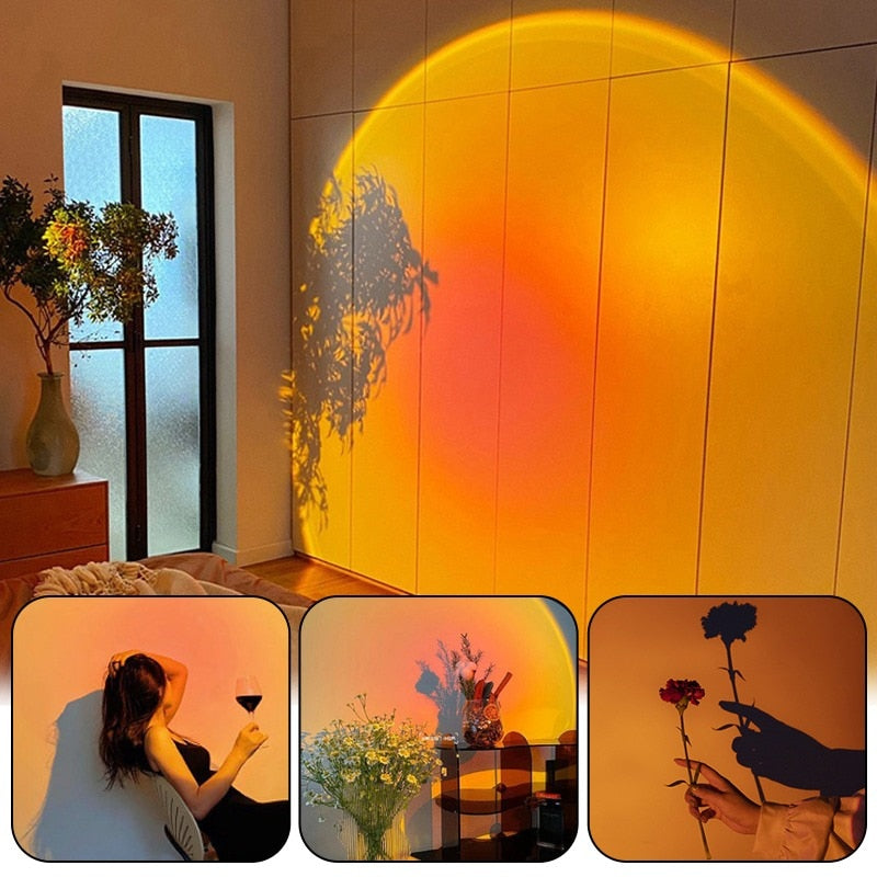 Golden Hour Sunset Lamp