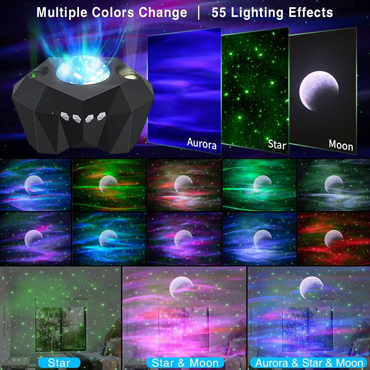 Northern Lights Aurora Projector