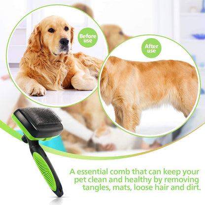 Dog Brush Self Cleaning