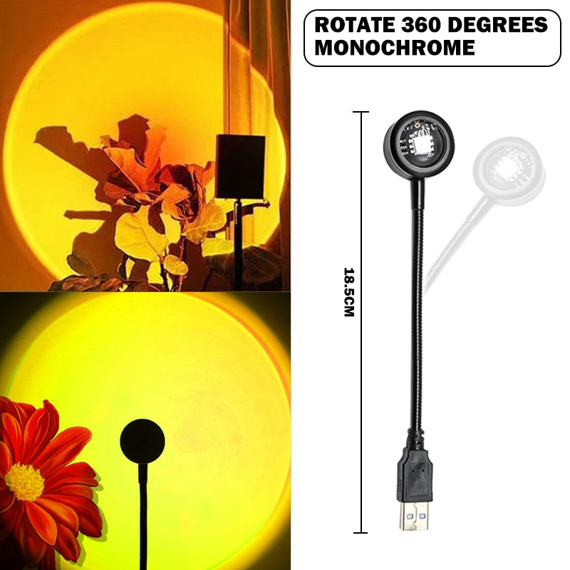 Golden Hour Sunset Lamp