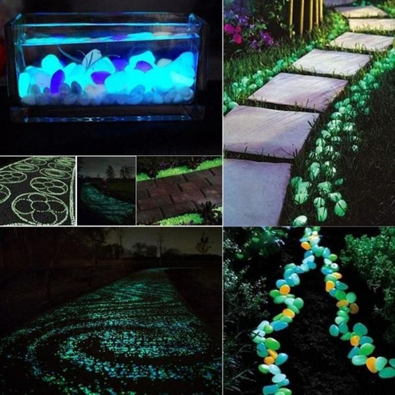 Glow in the Dark  Pebbles