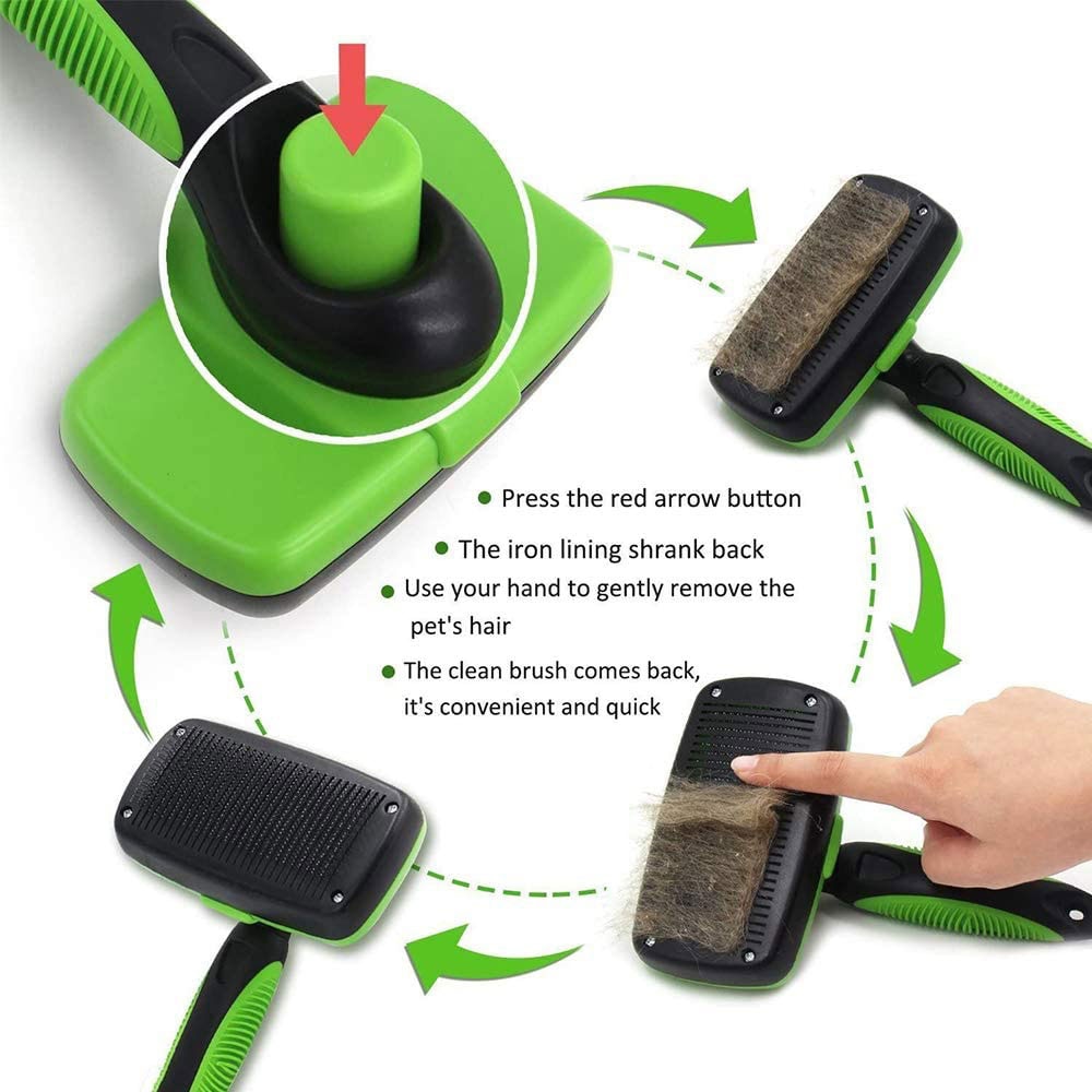 Dog Brush Self Cleaning