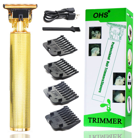 USB Vintage Electric Hair Trimmer Professional