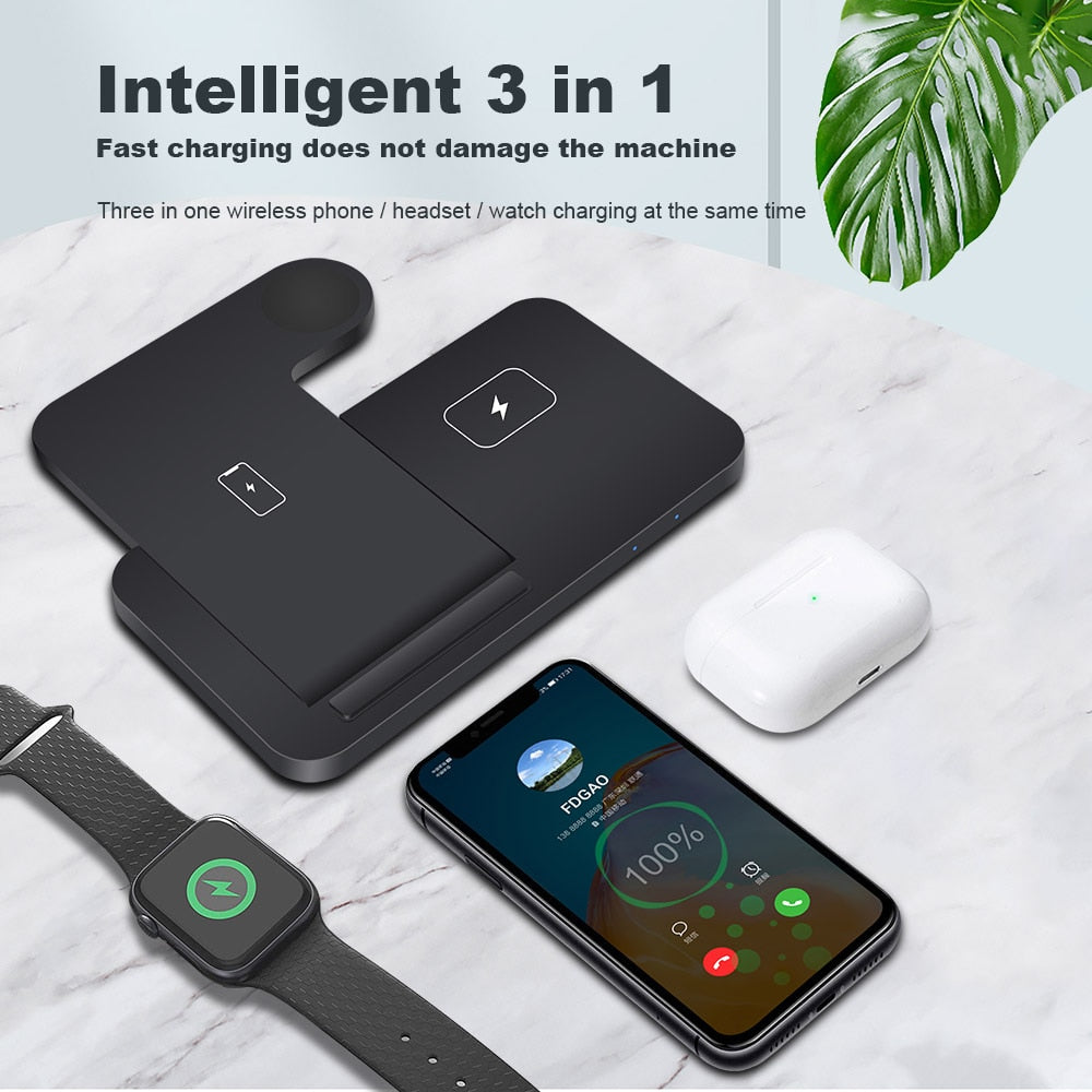3-in-1 Wireless Charger Dock