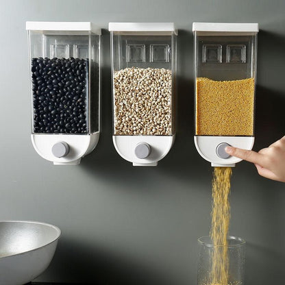 Wall Mounted Multi Grain Jars