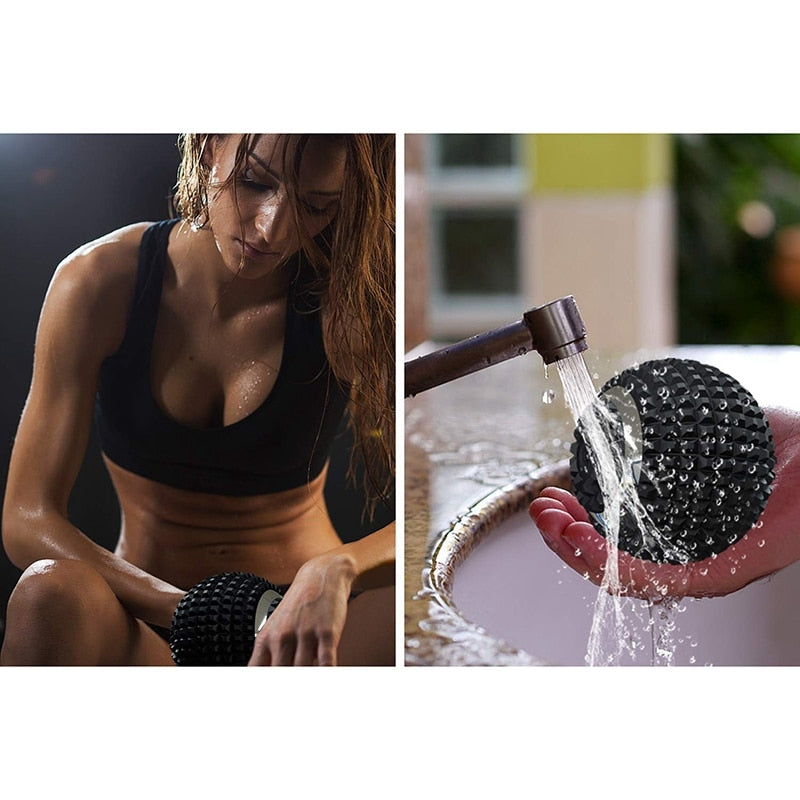 4-Speed Vibrating Massage Ball for Muscle Recovery