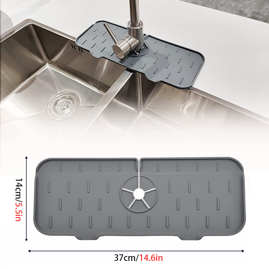 Silicone Sink Faucet Mat For Kitchen
