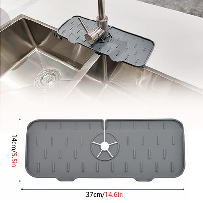 Silicone Sink Faucet Mat For Kitchen