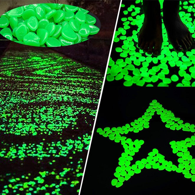 Glow in the Dark  Pebbles