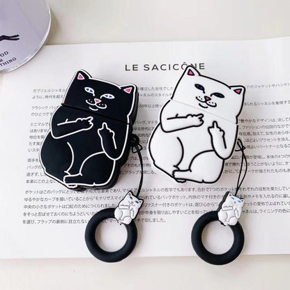 Cute Cartoon Cat Airpods