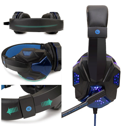 Led Light Wired Gaming Headset Pro