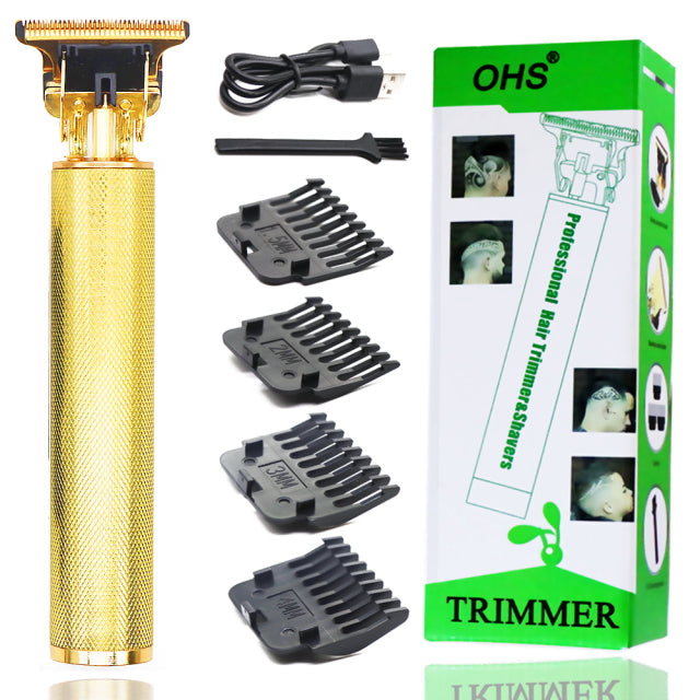 USB Vintage Electric Hair Trimmer Professional