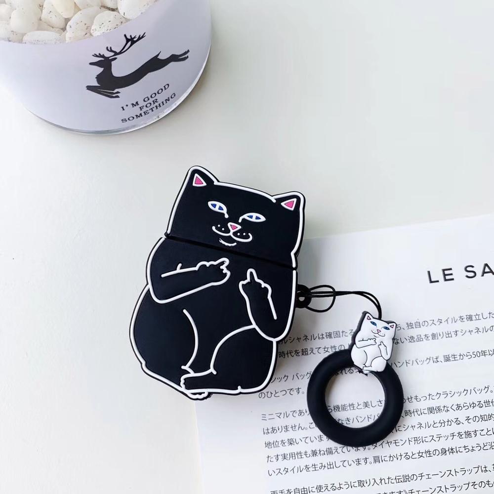 Cute Cartoon Cat Airpods