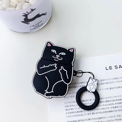Cute Cartoon Cat Airpods