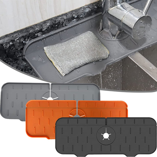 Silicone Sink Faucet Mat For Kitchen