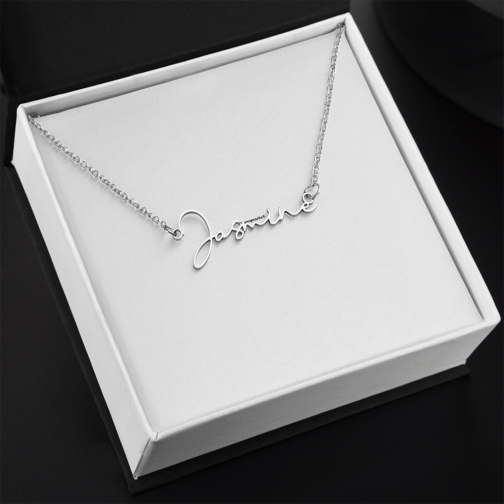 Signature Style Custom Name Necklace