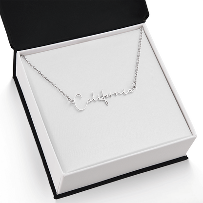Signature Style Custom Name Necklace