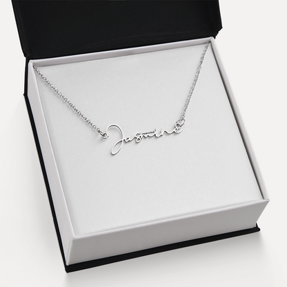 Signature Style Custom Name Necklace