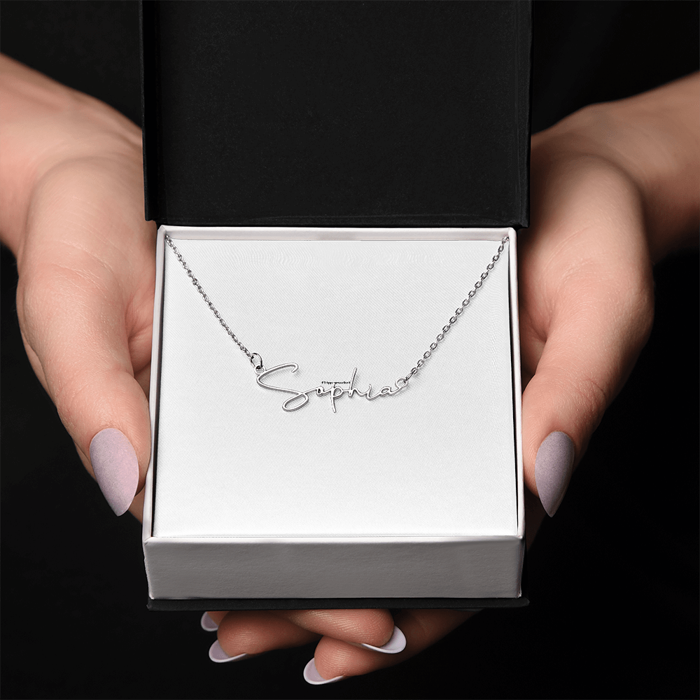 Signature Style Custom Name Necklace