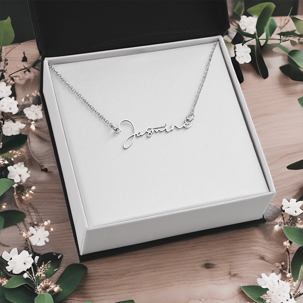 Signature Style Custom Name Necklace