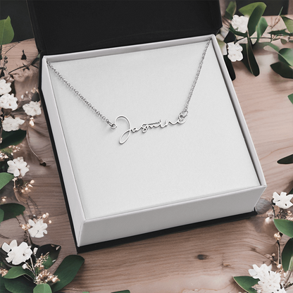 Signature Style Custom Name Necklace