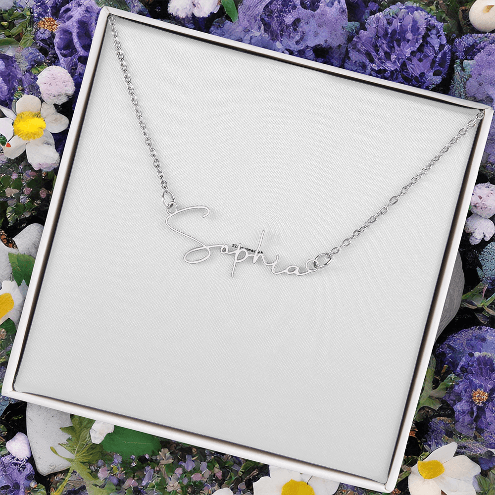 Signature Style Custom Name Necklace