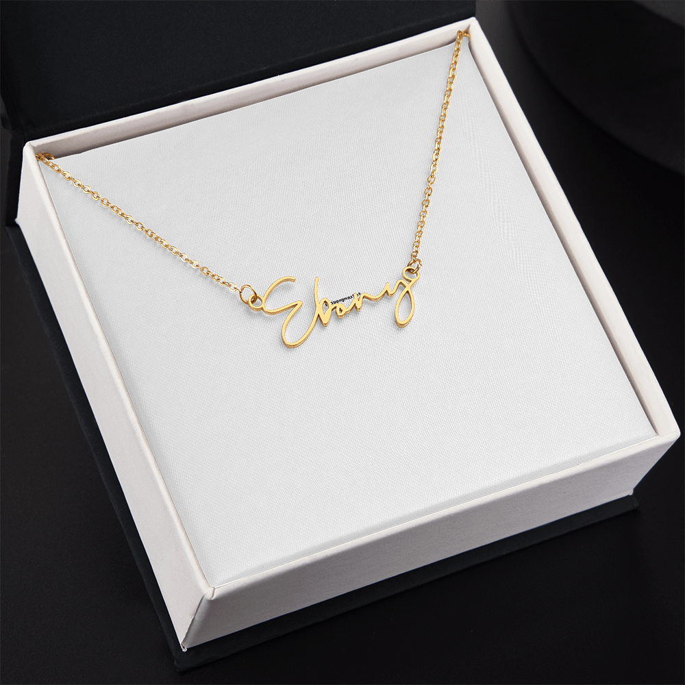 Signature Style Custom Name Necklace