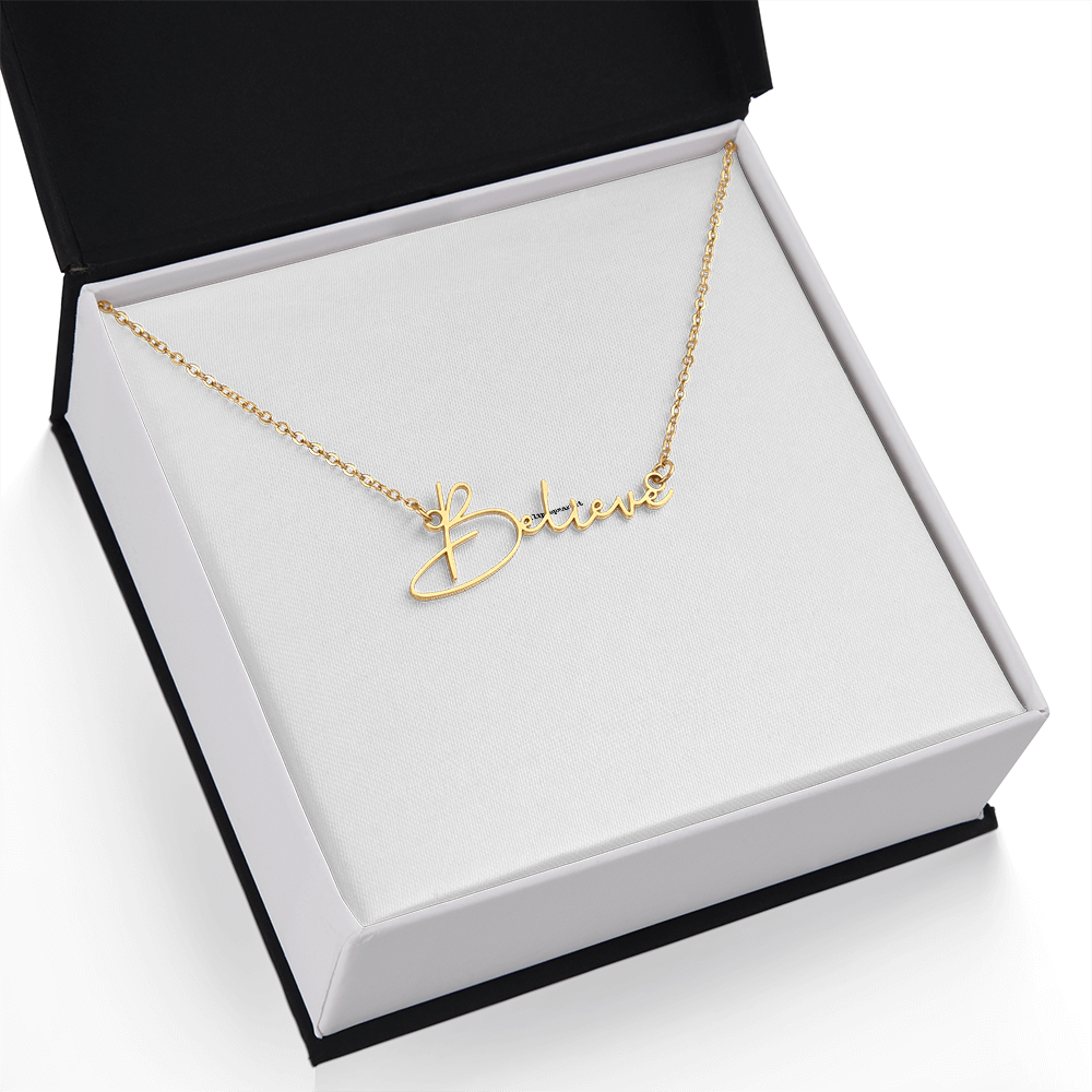 Signature Style Custom Name Necklace