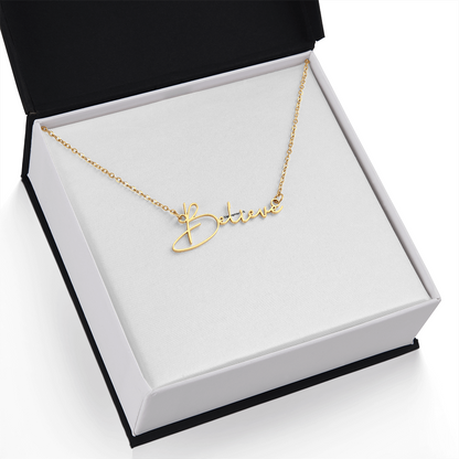 Signature Style Custom Name Necklace