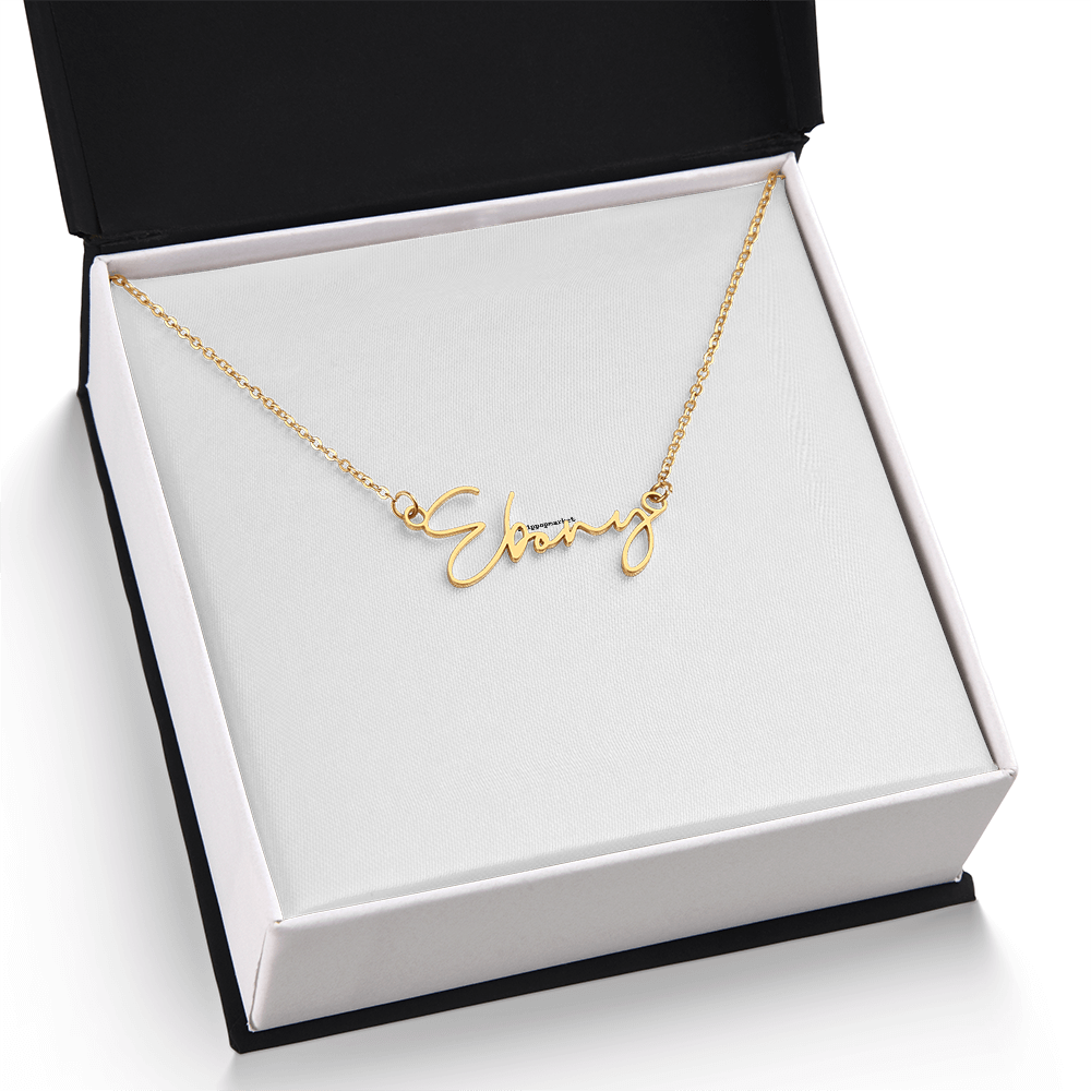 Signature Style Custom Name Necklace