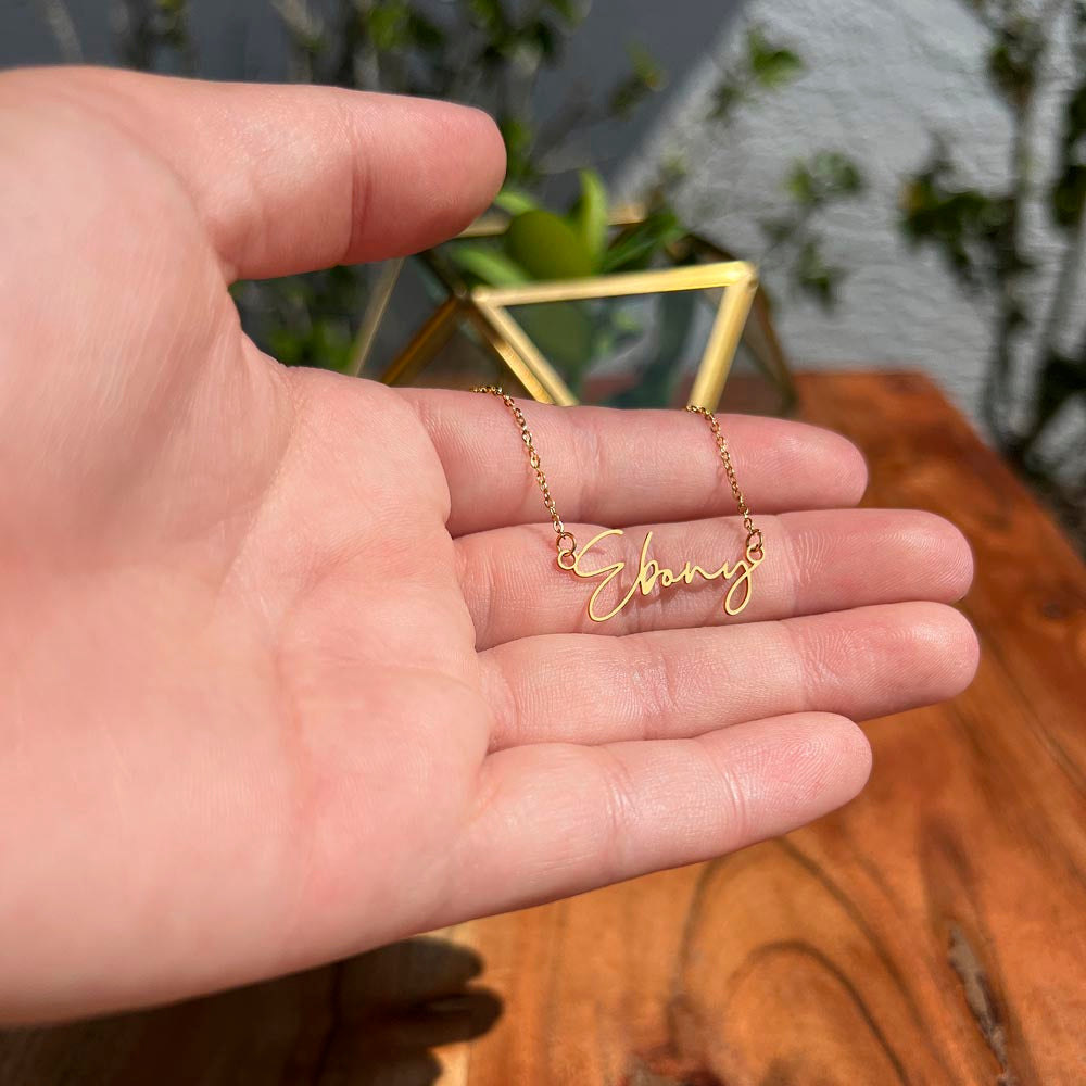 Signature Style Custom Name Necklace