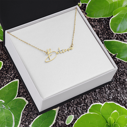 Signature Style Custom Name Necklace