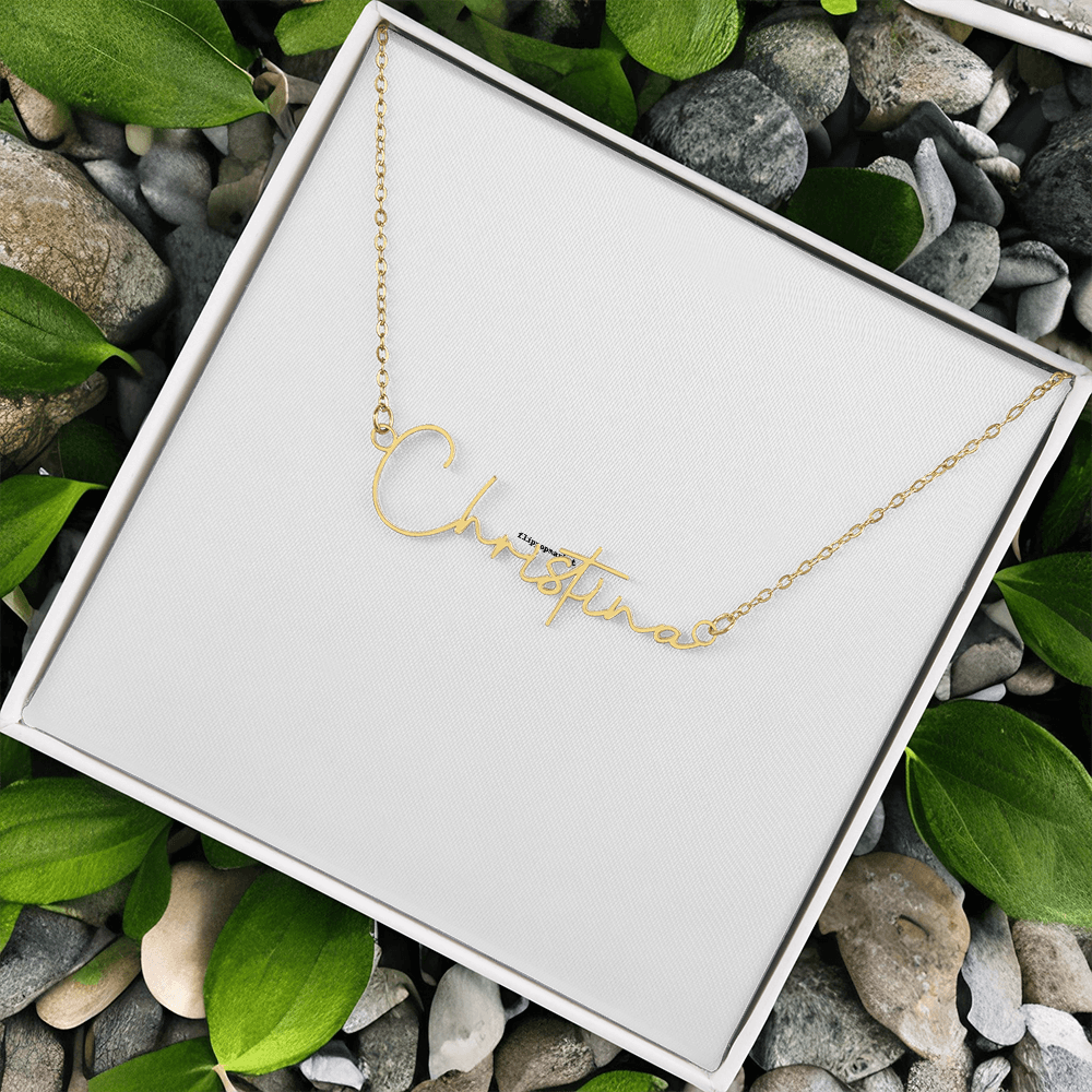 Signature Style Custom Name Necklace