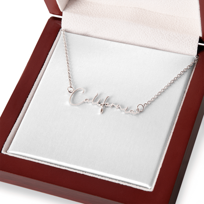 Signature Style Custom Name Necklace