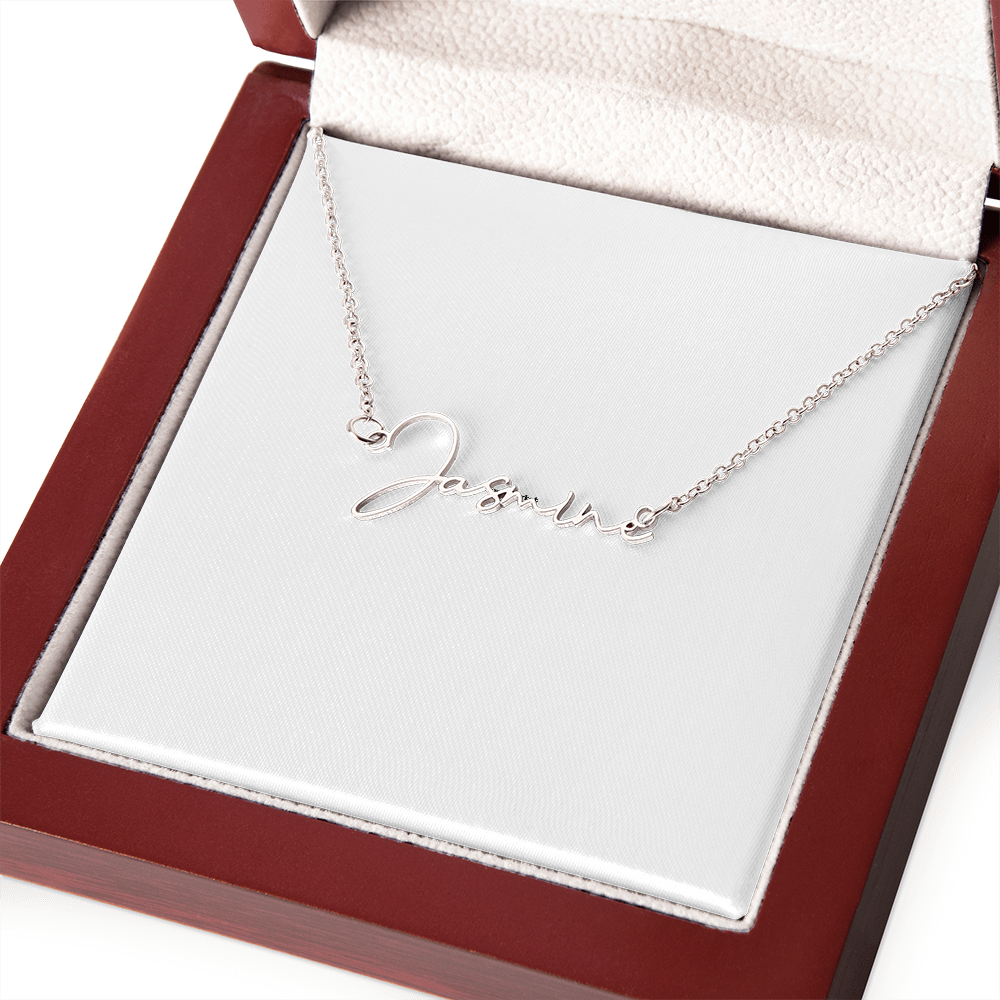 Signature Style Custom Name Necklace