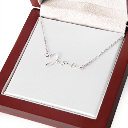 Signature Style Custom Name Necklace