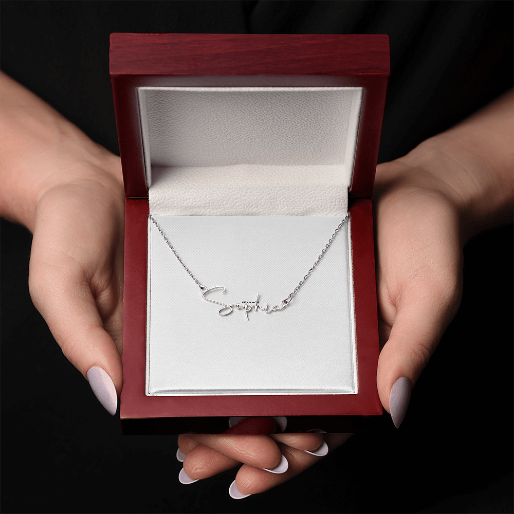 Signature Style Custom Name Necklace