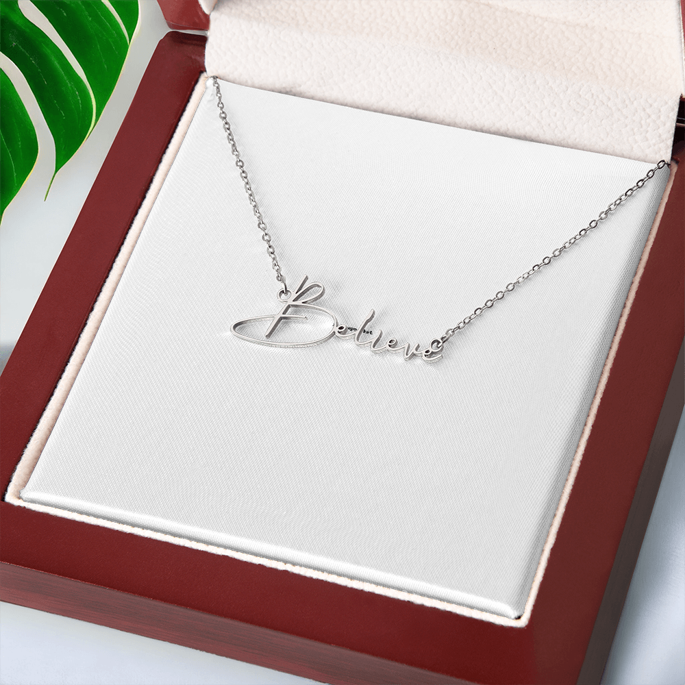 Signature Style Custom Name Necklace