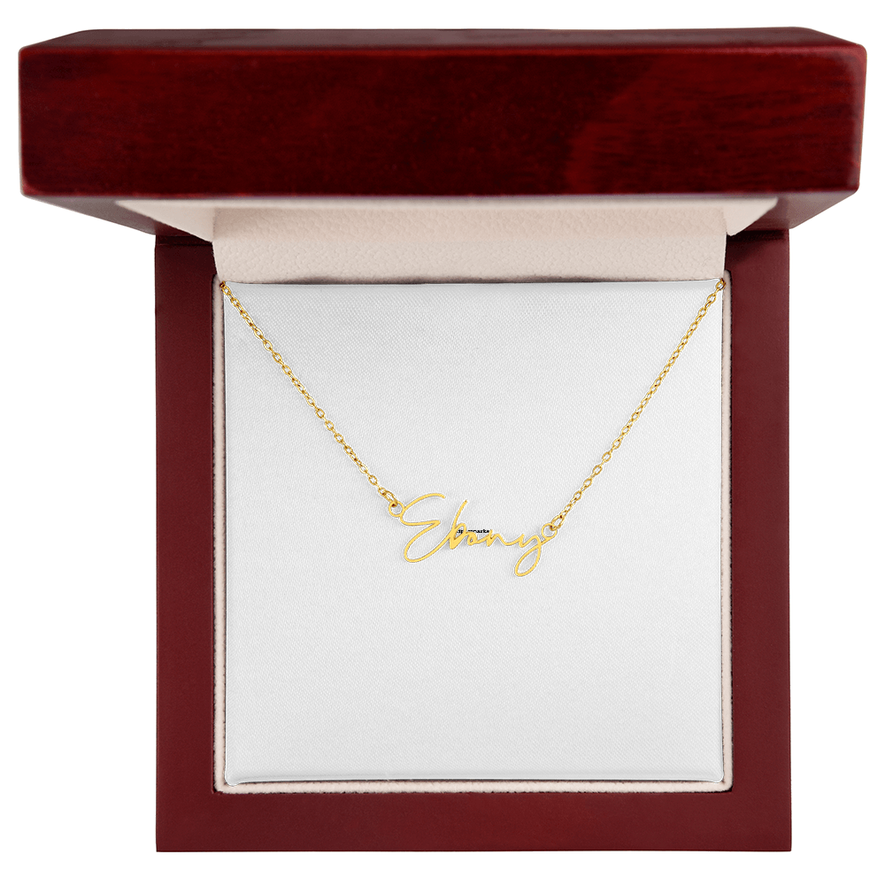 Signature Style Custom Name Necklace