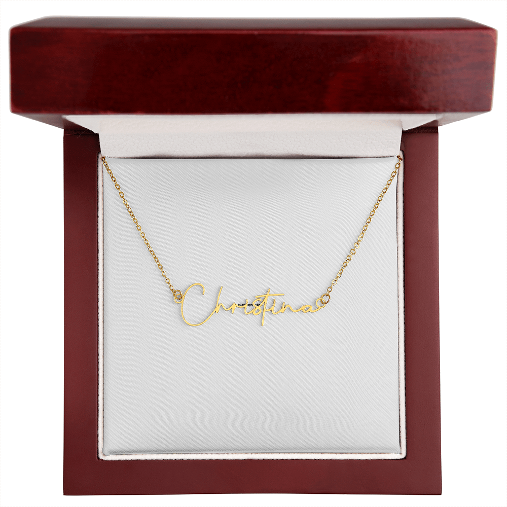 Signature Style Custom Name Necklace