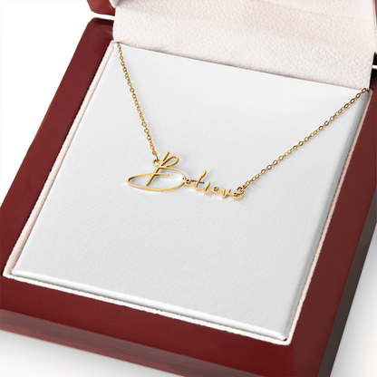 Signature Style Custom Name Necklace