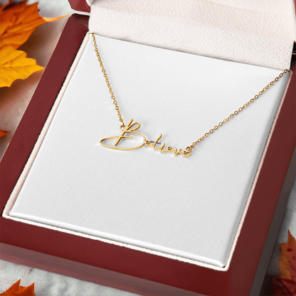 Signature Style Custom Name Necklace