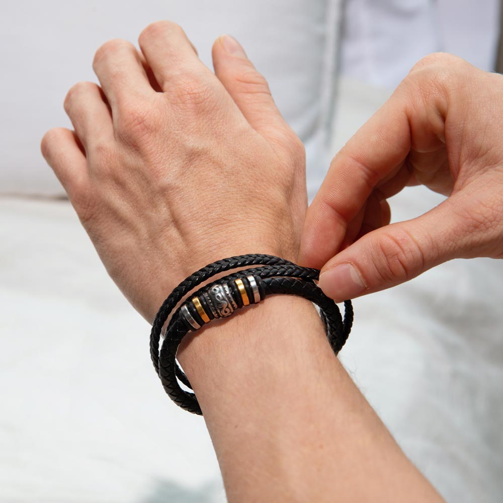Love You Forever Men's Bracelet